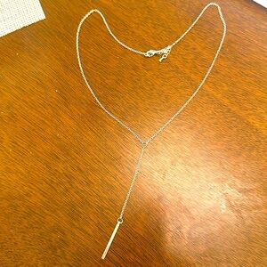 Sterling silver chain and pendant